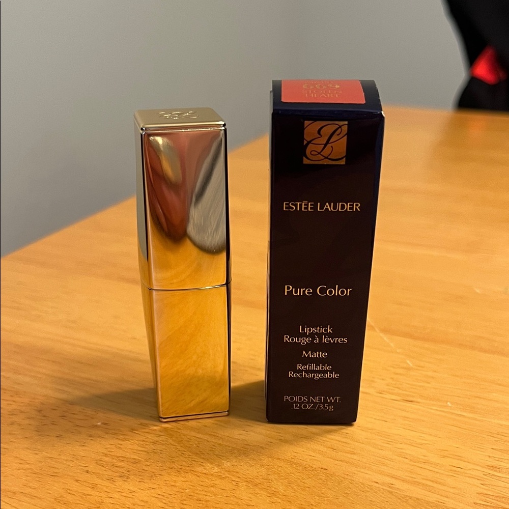 Estee Lauder Pure Color Lipstick - in the Shade “Stolen Heart”